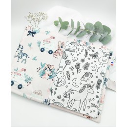 Cahier de coloriage lavable motif tigresse