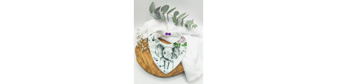 Bavoir Bandana pour Bébé - Élégance et Praticité